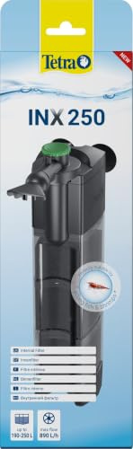 Tetra INX 250 Aquarium Innenfilter, für Aquarien mit 190 bis 250 Liter | Filter für klares und gesundes Wasser | mechanische und biologische Filterung | leistungsstark und leise