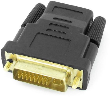 sourcing map DVI-i Double Links 24 + 5 Adaptateur mâle vers Femelle