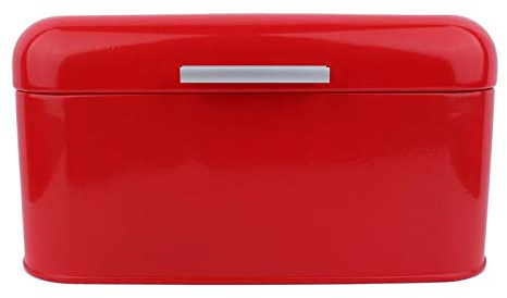 Yadoo Aufbewahrungsbox, Brotkasten, ungiftig für Wohnzimmer für Küche(rot)