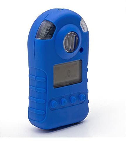 Detector de gas, detector de fugas de gas, Portátil NH3 Detector de gas BH-90 Analizador de alarma de gas de amoniaco industrial 0-100PPM Prueba de explosión para el hogar y la autocaravana(Blauw)