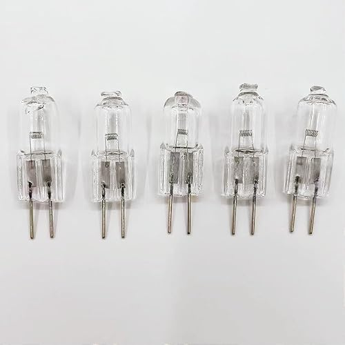 WYLIELAMSH Halogenstrahler 10 PCS Halogenlampen G4 6V Glühbirnen Lichter Für Heimdekoration Warmweiß Lampe G4 Doppelstiftsockel 6V,5W