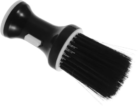 Brosse de Nettoyage de Cheveux pour Hommes, Plastique Noir | Barbershops et Grooming, Enlève les Cheveux Coupés, Portable, Nettoyage Facile, Confort D’usage