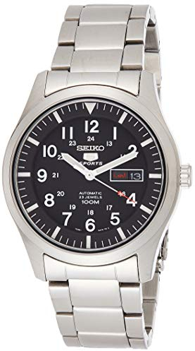 Seiko neo sports orologio Uomo Analogico Automatico con cinturino in Acciaio INOX SNZG13K1