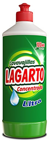 Lagarto Prodotti per Lavare le Stoviglie - Detersivo per Lavastoviglie - 125 ml