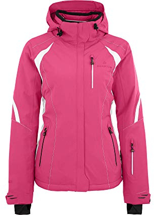 Bergson SNOWTASTIC | Damen Skijacke, wattiert, 20000mm Wassersäule, Fandango pink [185], 52 - Damen