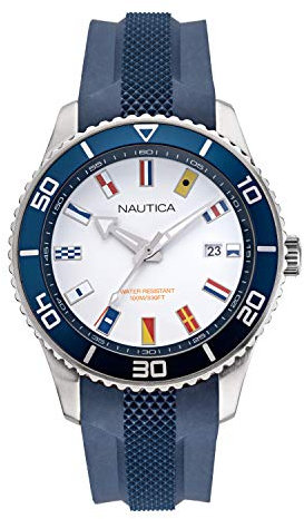 Nautica Reloj Deportivo NAPPBF914, Color Blanco., Deportes