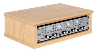 Gator Frameworks Elite Furniture Series 2U Desktop Studio Rack in Natural Maple Matte Finish (GFW-ELITERK-2U-MPL)