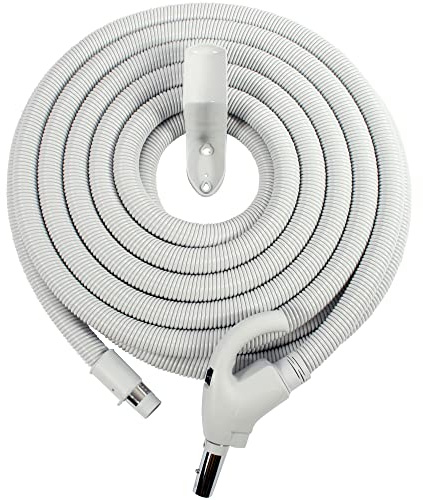 Low Voltage Central Vacuum Hose with Hose Hanger