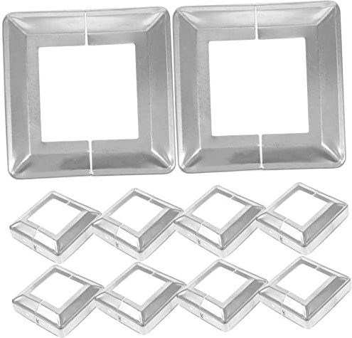 OSALADI 10pièces Caps De Poteaux De Clôture De Couverture Décorative Pour Poteaux Installation Facile Et Résistante Aux Intempéries Idéale Pour Et Jardins