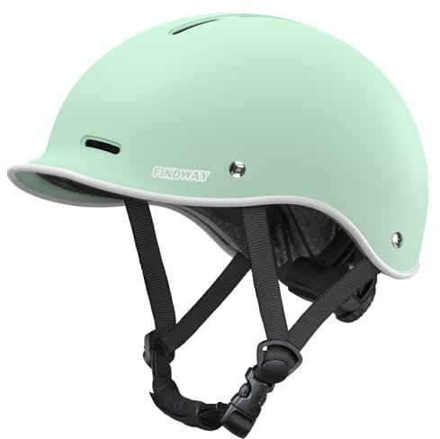 Findway Pro Bike Helmet for Adults,[2024 Newest] Adjustable Cycling Helmet for Men & Women [Safety Certified] Bicycle Helmet for Commuting, Road Biking, Skating with Adjustable Dial