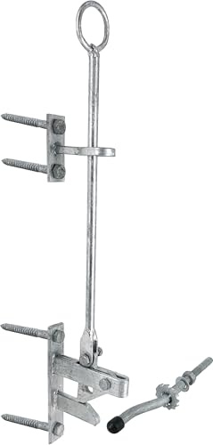 IRONTITE® Hunt Type Self Locking Gate Latch Heavy Duty. Galvanised Hunt Lift Gate Latch for Wooden Gates with Striker, Heavy Duty Field Gate Latch, Hot Dipped Galvanised Gate Latch Lock.
