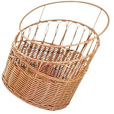 MagiDeal Cesto di stoccaggio del cestino pasquale portatile cesto regalo adorabile adorabile cesto di pane multifunzionale per picnics cucina decorazione per