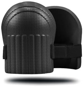 Nicoman Kneepads, Garden Durable Knee Pads Waterproof EVA Foam Kneepads Knee Protectors With Adjustable Strap (Black)