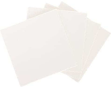 JOINPAYA Blumenpresse Löschpapier 4 Stück 100x100mm Wasserabsorbierend Wiederverwendbare Pressplatten Für Getrocknete Blätter Und Blumenproben