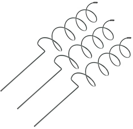 Didiseaon 3 Estacas Espirales para Tomates: Estacas De Jardín para Sujetar El Tallo De Las Plantas. Soporte Espiral para Tallos De Flores, Ideal para Rosas, Guisantes, Uvas Y Plantas