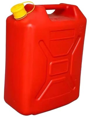 KiBcsLic , Auto-Kraftstofftank, Öl-Flüssigkeitskanister, auslaufsicherer Benzin-Lagertank, tragbarer Kraftstoffkanister für Notmotorräder, 20 L