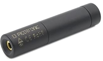 LASERFUCHS Punktlasermodul röd 650 nm 1 mW inklusive batteri - 70105643