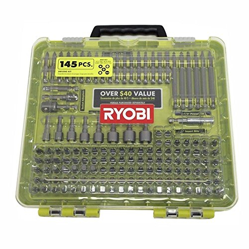 Ryobi A961451 145 Piece Driving Bit Set