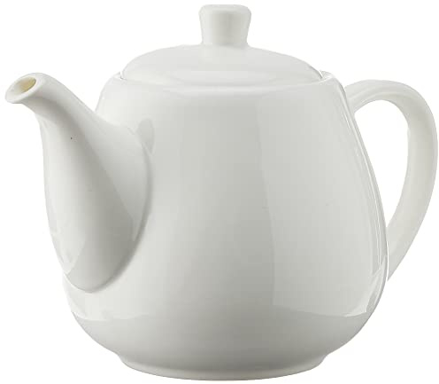 Wilmax WL-994003/1C Théière en porcelaine Blanc Capacité 1000 ml