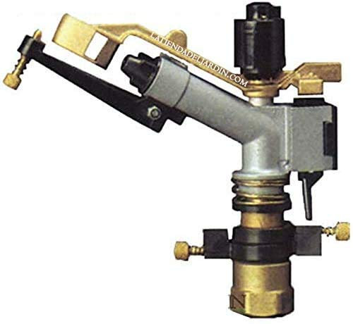 IRRIGATORE AGRICOLO 1 Ibis. Angolo di irrigazione regolabile. Gamma da 13 a 23 m. Pressione di lavoro da 1,5 a 5 Bar. Cannone di irrigazione 1 Femmina