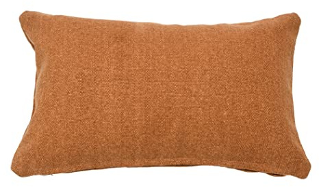 Creative Co-Op Woven Canvas Lumbar Pillow Cover 12 x 20