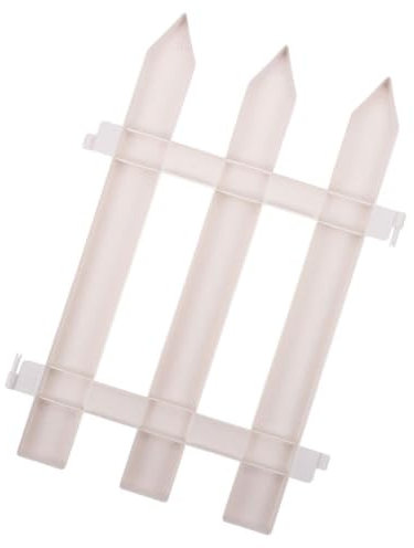 PRETYZOOM Recinzione per Giardino in Plastica Recinzion Giardinaggio Recinzione Decorativa per Esterni Resistente all Usura Facil Installare Usare