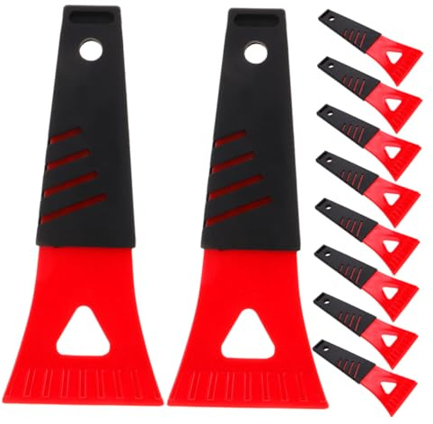 Gatuida 10pièces Grattoirs à Glace Résistants pour Pare-Brise De Voiture Outils Anti-Rayures pour Éliminer Neige Et Graisse Accessoires De Voiture Pratiques pour Hiver
