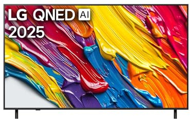 LG 65QNED82A6B TV 65 Zoll (165 cm) 4K QNED AI TV (α7 Gen8 4K AI Prozessor, webOS 25, 60Hz) [Modelljahr 2025]