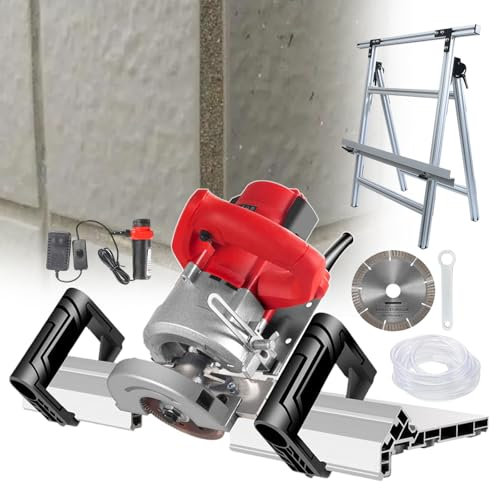 Macchina Per Smussatura Piastrelle A 43 Gradi,Utensile Per Taglio Smussato Piastrelle Da 1200 W,Taglio Ad Acqua Bagnata,Con Lama Di Ricambio, Regolabile Da 0,1 A 0,3 Cm,Machine+Bracket