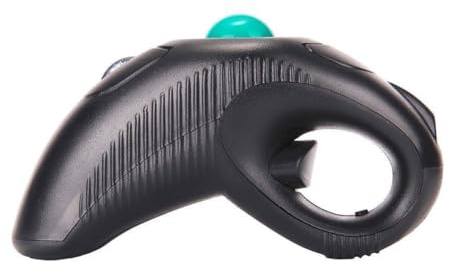 LABRIMP Souris sans Fil à Boule De Commande Portable 2,4 Ghz pour Ordinateur Ergonomique sans Fil, Utilisation Bureau Et Déplacement, Compatible Gauchers Et Droitiers, Couleur Noire