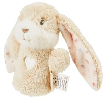 Sterntaler Fingerpuppe Hase Hanni - weiches Fingerspielzeug für Kinder - zum Erzählen, Kuscheln & zur Sprachförderung - Perfekter Spielkamerad & Geschenkidee - ideal unterwegs, Hellbraun
