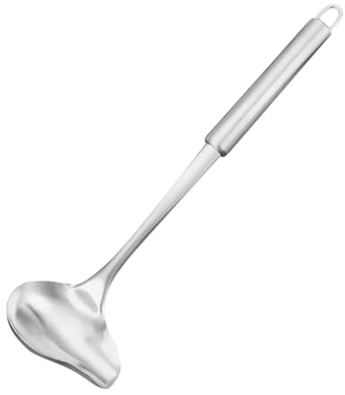 BIUDECO Cuillère à Sauce En Acier Inoxydable Avec Bec Verseur Louche à Soupe Multifonctionnelle Cuisine Et Service