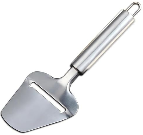 Verazquy 2 Pcs Professional Stainless Steel Cheese Slicer Heavy Duty Handheld Butter Cutter Multi-Functional Kitchen Tool for Perfect Cheese Slices Dishwasher Safe Cheese Plane with Ergonomic Handle