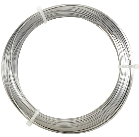 KS Tools 140.2215 Bobine de fil carré 0,4 m Longueur 50 m | Corde à piano - section carrée - Ø 0,7 mm - L. 50 m