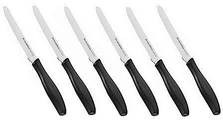 Tescoma 862011 Sonic Coltello Tavola, 12 cm, 6 Pezzi