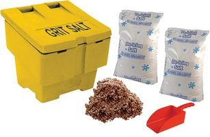 GRIT BIN PACK, 50KG, 2XSALT & SCOOP 50KG GRIT BIN PACK By Best Price Square