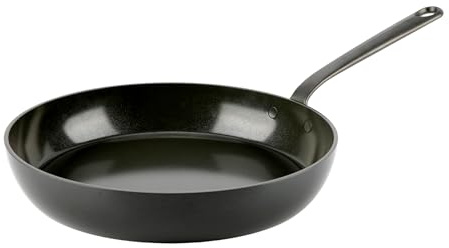GreenPan Craft Healthy Ceramic Non-Stick 30 cm Frying Pan Skillet, PFAS-Free, Metal Safe, Cast Stainless Steel Handle, Induction Suitable, Oven Safe, Black