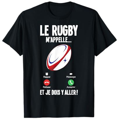 Dicton Sportif Joueur De Rugby Hommes Rugby m'appelle T-Shirt