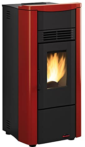 Extraflame 1280556 Giusy Plus EVO 2.0 Pelletofen Stahl Bordeaux/A+