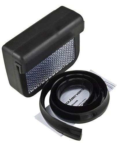 CAXUSD Car Window Vent Fan Solar-powered Exhaust Fan for Car Truck Bus Boat Solar Panel