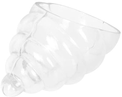 Cabilock Recipiente Para Comida De Vidrio Ensaladera De Vidrio Natural Vajilla De Fácil De Limpiar