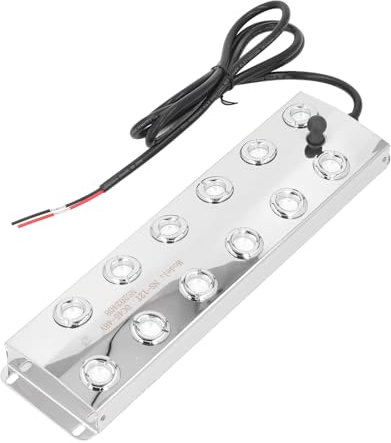 Ultrasonic Fogger 12 Heads Quiet IP67 Water Proof Stainless Steel Pond Mist Fogger for Garden and Landscaping Settings DC45-48V
