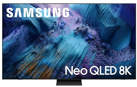 Samsung 65-Inch Class Neo QLED QN990F 8K Mini LED Smart TV (2025 Model) NQ8 AI Gen3 Processor, Upscaling Pro, Wireless One Connect, Glare Free, Samsung Vision AI, Alexa Built-in