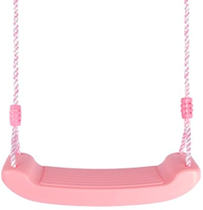 Rukjmqi Sedile oscillante sostitutivo, sedile altalena per adulti | Swing del cortile per cortile,Comodo sedile ergonomico reggerabile con divertimento interattivo a corda regolabile per l'uso