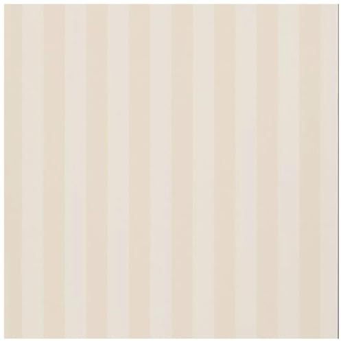 Natural Cream Beige Vertical Stripes - Contemporary Versatile Elegant - Dining Room Bedroom Living Room Lounge - 10.05m x 53cm Roll - Washable Wet Removable Paste The Paper Wallpaper