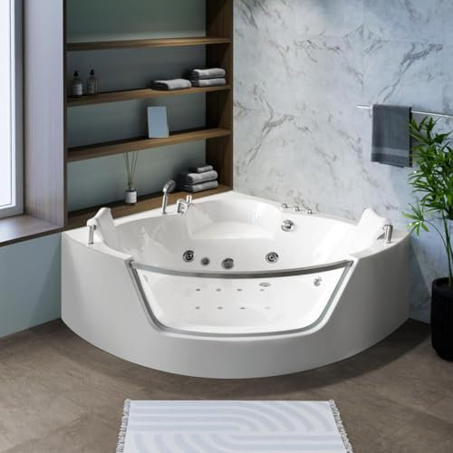 Vidalux WB89 Premium 1400 Corner Whirlpool Bath