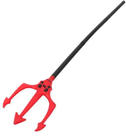 Ipetboom Forcone da Diavolo Halloween Accessorio Costume Cosplay per Adulti Leggero e Maneggevole per Feste e Spettacoli