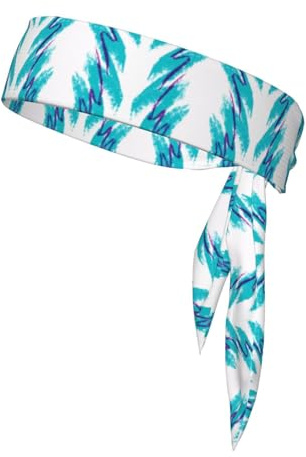 90er Jahre Cup Design Print Sport Head Tie Bandanas - Bequeme athletische Schweißbänder für Laufen, Yoga, Radfahren und mehr