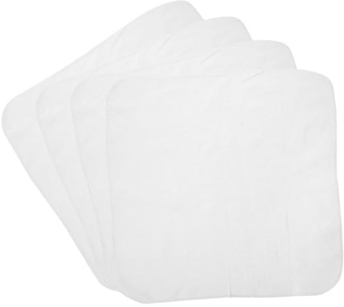 UKCOCO Panni in Garza di Cotone Riutilizzabili 4 Pezzi, Tessuto Filtrante Fine per Tofu, Yogurt e Succhi, Accessori da Cucina Versatili per Casa, Ufficio e Viaggi, Lavabili e Compatti