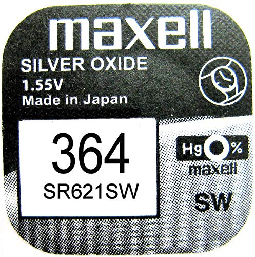 Maxell SR621SW Silver Oxide Batterie